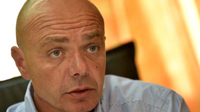 Rawson, Chubut, 12-2-16 Reportaje a ministro de Salud, Leandro González. Foto Daniel Feldman